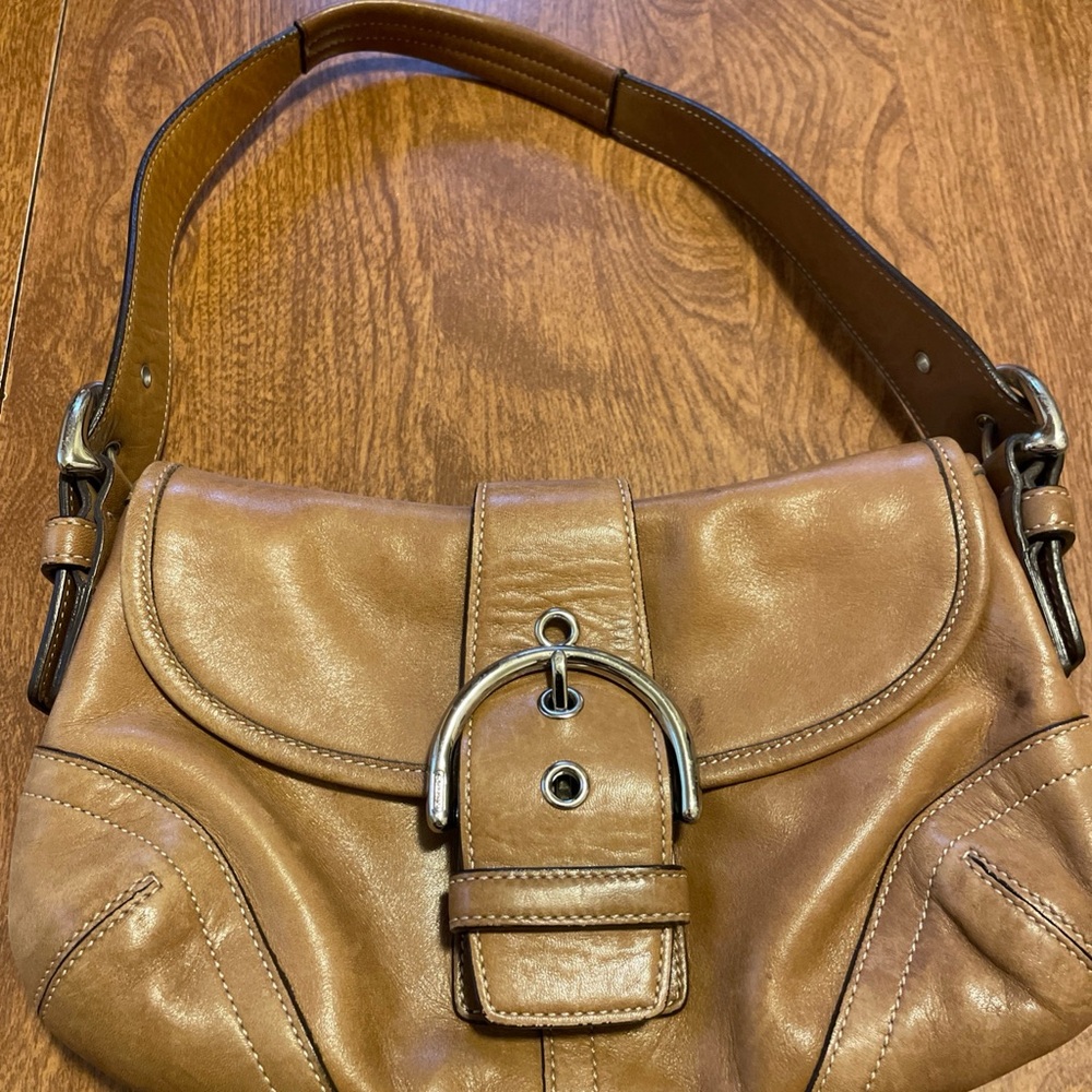Coach SoHo Y2K Leather/Shoulder Bag/Small/